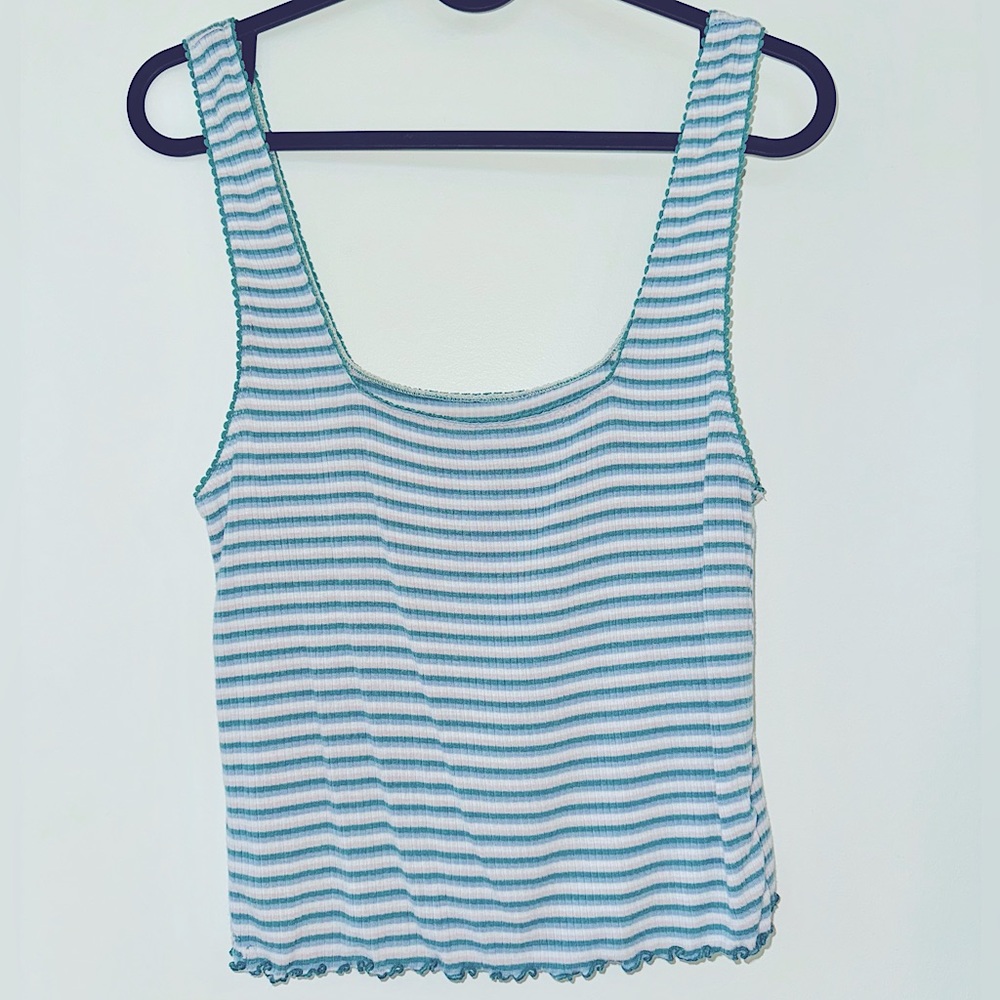 American Eagle Ribbed and Sexy Cropped Tee